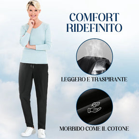 Pantaloni Unisex Stretch Active in Seta Ghiaccio [COMPRA 1 E NE RICEVI 2!]