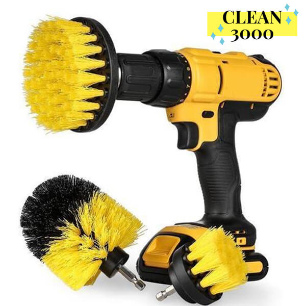 SET DA 3 PEZZI DI ACCESSORI PER LA PULIZIA  CLEAN3000™