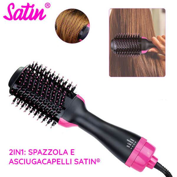 2in1: SPAZZOLA E ASCIUGACAPELLI SATIN™