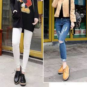 Scarpe in pelle con piattaforma - Carlotta®