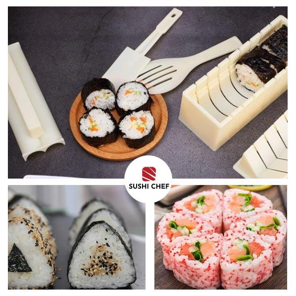 SUSHICHEF® – APPARECCHIO PER IL SUSHI, 10 PEZZI