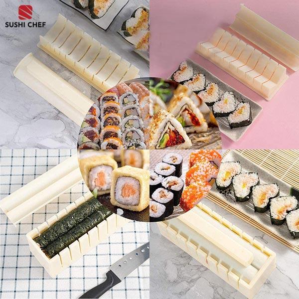 SUSHICHEF® – APPARECCHIO PER IL SUSHI, 10 PEZZI