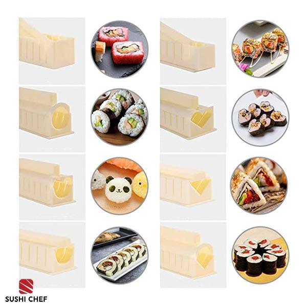 SUSHICHEF® – APPARECCHIO PER IL SUSHI, 10 PEZZI