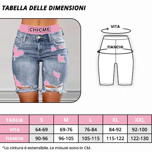 PATCHFUSION - PANTALONI CORTI DA DONNA