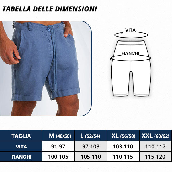 SUMMERCHILL™ - PANTALONI CORTI DA UOMO LEGGERI